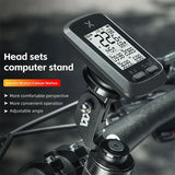WEST BIKING MTB Stem Mount Cycling Computer Bracket Aluminum Alloy 180 Adjustment Cartridge Head Sets Speedometer Garmin Adapter