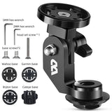 WEST BIKING MTB Stem Mount Cycling Computer Bracket Aluminum Alloy 180 Adjustment Cartridge Head Sets Speedometer Garmin Adapter