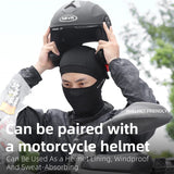 WEST BIKING Men's Cycling Caps Summer Motorcycle Balaclava UV Protection Anti-slip Hiking Full Face Mask Cooling Sport Gear