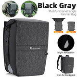 WEST BIKING Multifunctional Bike Pannier Bag 17-29L Expandable Cycling Backpack Bike Cargo Carrier Quick Release Rear Side Bag