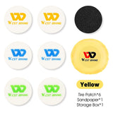 WEST BIKING Portable Bicycle Inner Tire Patch Colorful Tire Puncture Repair Kits MTB Road Bike Glue Free Fast Tire Repair Tools