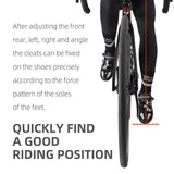 WEST BIKING Road Bike Pedal Cleats Adjustment Tool Clipless Pedal Cleat Tools For MTB Cycling Lock Shoes Professional Adjustor