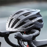 WEST BIKING Safety Men's Cycling Helmet Magnetic Goggles Lightweight Road Bike Female Helmet With LED Light MTB Equipment