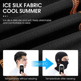 WEST BIKING Summer Cycling Caps For Men Full Face UV Protection Motorcycle Hood Fishing Running Balaclava Cooling Sport Gear