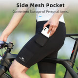 WEST BIKING Summer MTB Road Bike Cycling Padded Shorts Men Women Racing Compression Shorts With Pocket Cooling Sport Gear