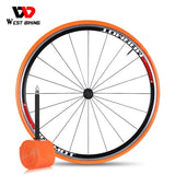 WEST BIKING TPU Inner Tube 700C Ultralight 27G 18 23 25 28C Road Bike Pneumatic Tire Presta Valve Bike Accessories