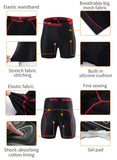 WOSAWE Men's Cycling Shorts Breathable Mesh Breathable Gel Pad Shockproof MTB Bike Shorts Dropshipping Bicycle Underwear