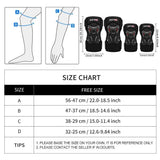 WOSAWE Thickened Anti-shock Anti-fall Elbow Knee Pad Universal Motorcycle Protective Kneepad For Men And Women Leg Armor Knee