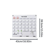 Wall Calendar Organizer Storage Organizer Wall Mount Novel Weekly Monthly Calendar Organizer For Living Room Bedroom Bathroom