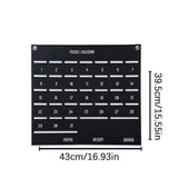 Wall Calendar Organizer Storage Organizer Wall Mount Novel Weekly Monthly Calendar Organizer For Living Room Bedroom Bathroom