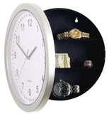 Wall Clock Safe Box Secret Stash Security Secret Key Hidden Safe Lock Money Compartment Cash Hide Case Storage Locker For Home