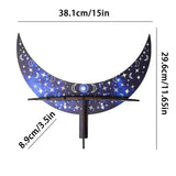 Wall Floating Moon Shelves Wall Floating Wood Shelf In Moon Shape Wear-resistant Moon Shaped Pendants Crescent Wall Shelf For