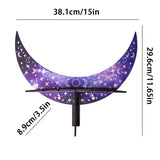 Wall Floating Moon Shelves Wall Floating Wood Shelf In Moon Shape Wear-resistant Moon Shaped Pendants Crescent Wall Shelf For