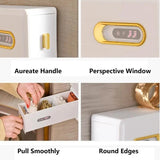 Wall Socks Panties Storage Box Punch Free Underwear Storage Box Dustproof Storage Drawer Closet Organizer For Ties Socks