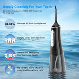 Water Flosser Cordless for Teeth 4 Modes Dental Oral Irrigator Portable and Rechargeable IPX7 Waterproof Dental Water Jet