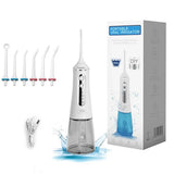Water Flosser Cordless for Teeth 4 Modes Dental Oral Irrigator Portable and Rechargeable IPX7 Waterproof Dental Water Jet