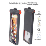 Waterproof Phone Case, Universal Sealing IPX8 Underwater Phone Protective Case, Hard Shell Diving and Swimming Phone Drying Bag