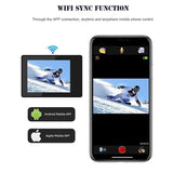 Waterproof Sports Camera Mini HD Outdoor Camera Wireless WiFi Smart Sports DV