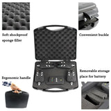 Waterproof Wireless LED Fishing Bite Alarm Digital Tone Volume Sensitivity Sound Fish Bite Alarm Receiver Set With case