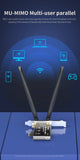 WiFi 6E AX210 5374Mbps Tri Band 2.4G/5G/6Ghz Wireless Adaptador PCIE Adapter Bluetooth 5.2 Network WiFi Card For PC Win 10/11