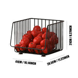 Wire Storage Baskets Fruit Vegetable Basket For Kitchen Kitchen Organization And Storage Metal Wire Storage Basket Organizer