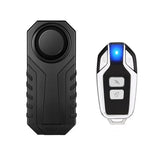 Wireless Bicycle Vibration Alarm Waterproof Motorcycle Alarm Remote Control Anti-theft Detector System Motorcycle Safety Tool