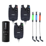 Wireless Carp Fishing Alarm Set 1+4  Waterproof Fishing Alarm Indicator SQ-4 Bite Indicator