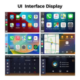 Wireless Wired Motorcycle CarPlay Android Auto Stereo Radio 5 Inch Bluetooth TF USB IP65 Waterproof Portable Motorbike Head