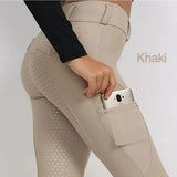 Women's Horse Riding Pants Full-Seat Breeches Equestrian Schooling Tights Outdoor Sportswear Knight Equipment Clothes