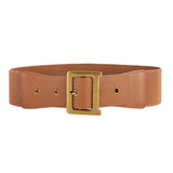 Womens Versatile Fashion Elastic Wide Waistband With Retro Style Waistband Versatile Elastic Waistband Waistband