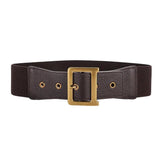 Womens Versatile Fashion Elastic Wide Waistband With Retro Style Waistband Versatile Elastic Waistband Waistband