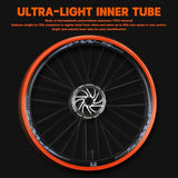 X-TIGER 2Pcs Ultralight 28g Bike Inner Tube 700X18 23 25 28 32C Road Bicycle TPU Material Tire 65mm Length French Valve