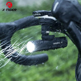 X-TIGER Bicycle Light Rainproof Type-C Charging Bike Light 1500LM Handlebar Lamp MTB Road Highlight Bicycle Accessories