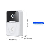 X3 Wireless Doorbell Wifi Outdoor Hd Camera Security By Bell Night Vision Video Intercom Voice Change For Home Monitor By Phone