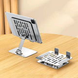 Xnyocn Aluminum Tablet Stand Laptop Desk Mount For iPad Pro 12.9 Inch Air Mini iPhone Xiaomi Huawei Tab Pad Support Phone Holder