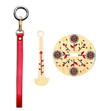 Yarn Holder For Knitting Easy To Carry Wood Dispenser For Knitting Yarn Embroidery Yarn Winding Prevention For Sweaters Hats