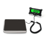 Yieryi 200kg/0.05kg Electronic Scale Digital Stainless Steel Bench Scales Backlit High Precision Strain Gauge Sensor for Farms