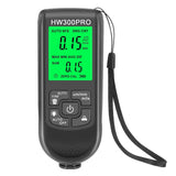 Yieryi HW-300PRO Thickness Gauges 0-2000UM Coating Paint Thickness Measurement Tools for Laboratory Metal Processing Workshop