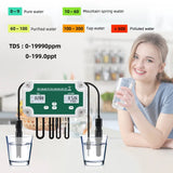 Yieryi New WIFI Smart Aquarium PH TDS Meter Hydroponics SPA Online Tester with Relay Output 0~19990ppm Water Purity PPM/T Tester