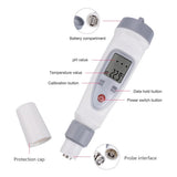 Yieryi PH-20W PH Meter Fish Aquarium PH Water Quality Test Pen 0.01 High Precision Acidity Detector Monitor for Swimming Pool