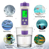 Yieryi Smart Bluetooth ORP Meter Aquarium SPA Pool Oxidation Reduction Potential Tester -999MV~+999MV ORP Redox Monitor Analyzer