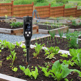 Yieryi Smart Bluetooth Soil PH TEMP Meter YY-1033 Garden Potted Plants Acidity Data Logger Monitor for Orchard Greening Farms