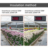 Yieryi Smart Thermostat Incubator Greenhouse Digital MH-1210W Temperature Controller NTC Cold & Hot Dual Mode Farm Thermo Switch