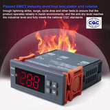 Yieryi Smart Thermostat Incubator Greenhouse Digital MH-1210W Temperature Controller NTC Cold & Hot Dual Mode Farm Thermo Switch