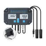 Yieryi Smart WIFI Aquarium Seawater Salinity Water Quality Meter PH EC TDS Salt TEMP Data Logger Tester Monitor for Fish Tanks