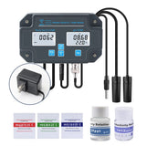 Yieryi Smart WIFI Aquarium Seawater Salinity Water Quality Meter PH EC TDS Salt TEMP Data Logger Tester Monitor for Fish Tanks