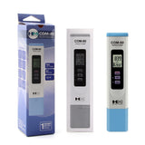 Yieryi TDS EC TEMP Meter COM-80 Total Dissolved Solids Monitor Conductivity Tester for Aquarium Hydroponics Drinking Water
