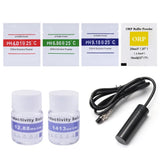 Yieryi WiFi Tuya Smart Monitor Fish Tank Aquarium SPA Pool Online Water Quality Meter PH ORP EC PPM CF Humidity TEMP Tester ATC