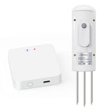 Yieryi WiFi Tuya Smart Soil Temperature Humidity Detector Wireless Plant Soil Sensor Soil Moisture Monitor for Greenhouse Plant