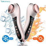 Youmay Vibration Eye Massager Machine Portable Anion Hot Cold Warm Eye Care Device Reduce Fine Lines Remove Eyes Edema Circle